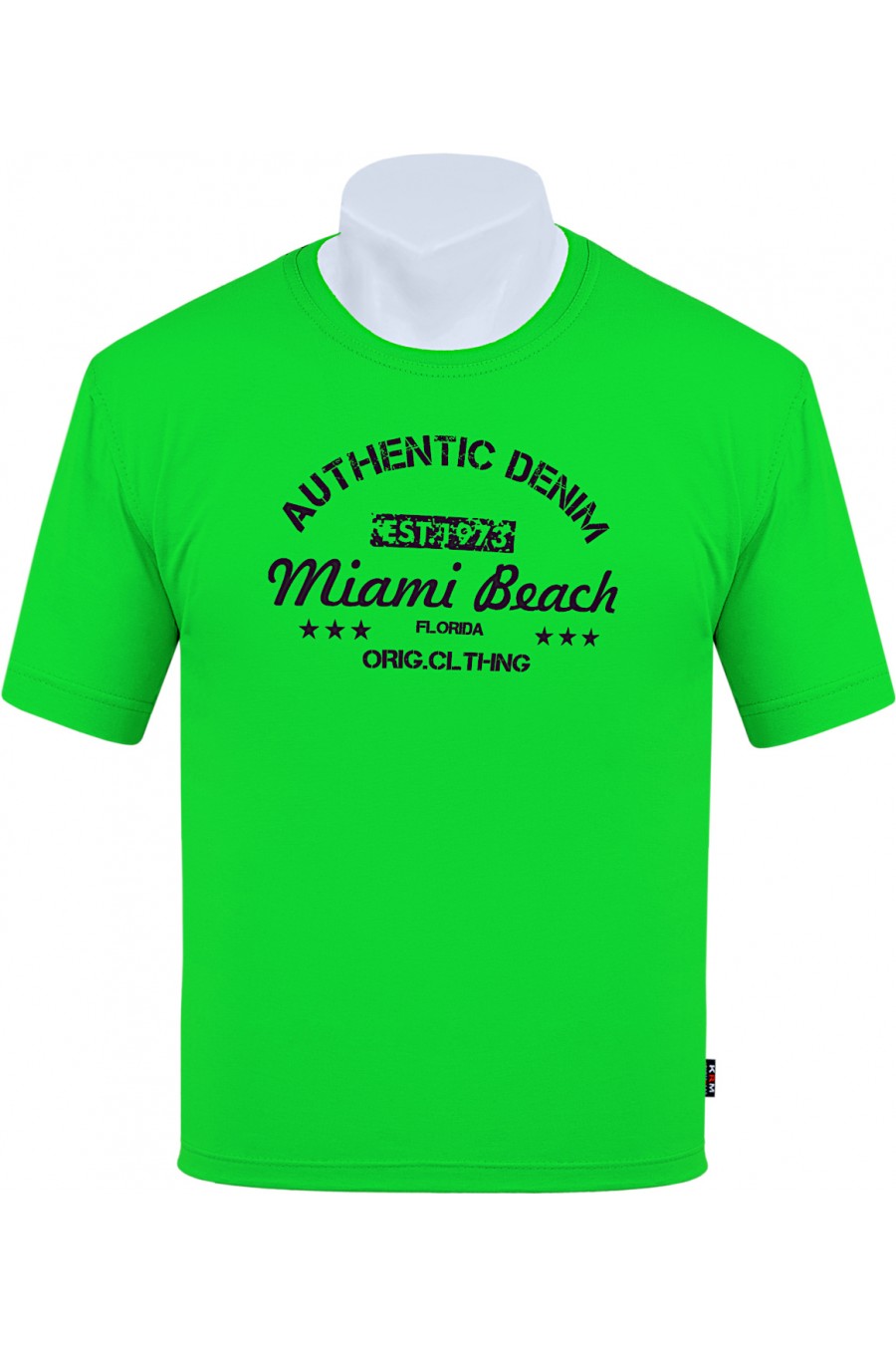 Koszulka AUTHENTIC M-8XL bawełna zielona