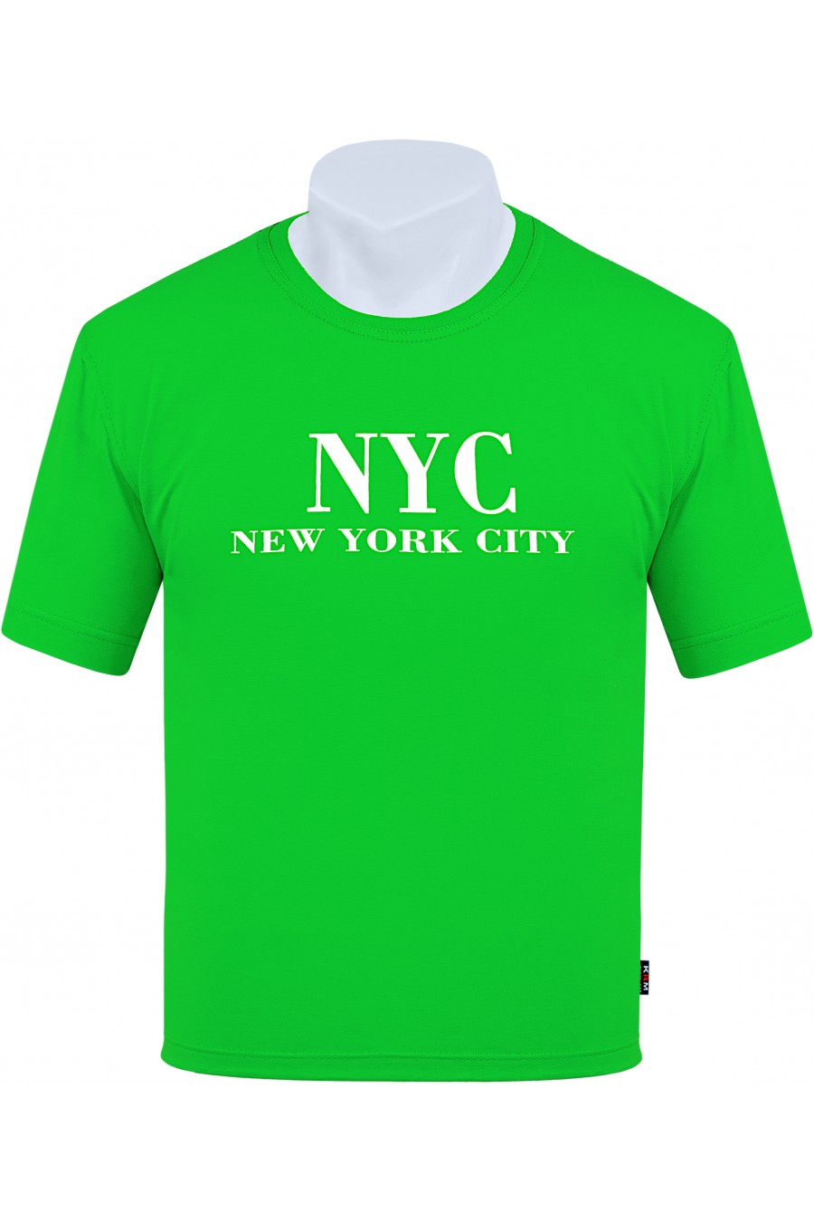 Koszulka NEW YORK CITY M-8XL bawełna zielona