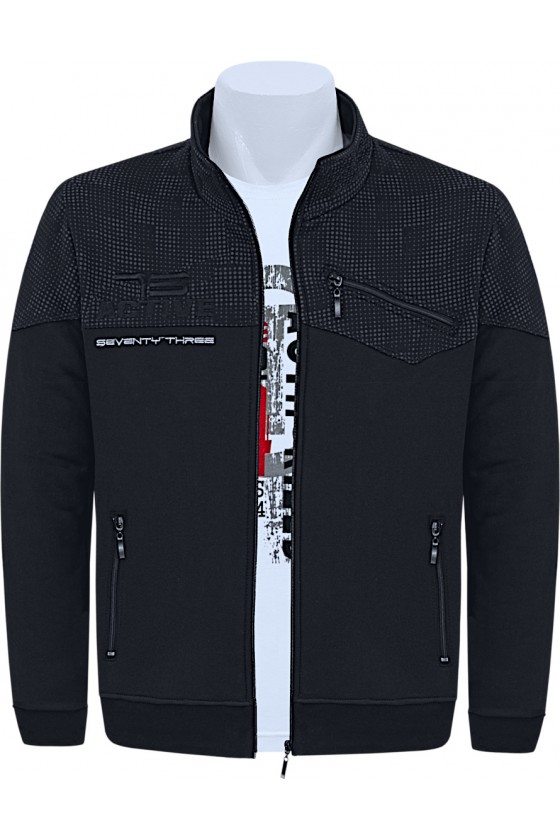 Bluza rozpinana FR/AC czarna M-8XL