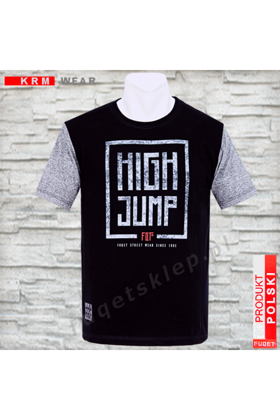 Koszulka HIGH JUMP M czarna