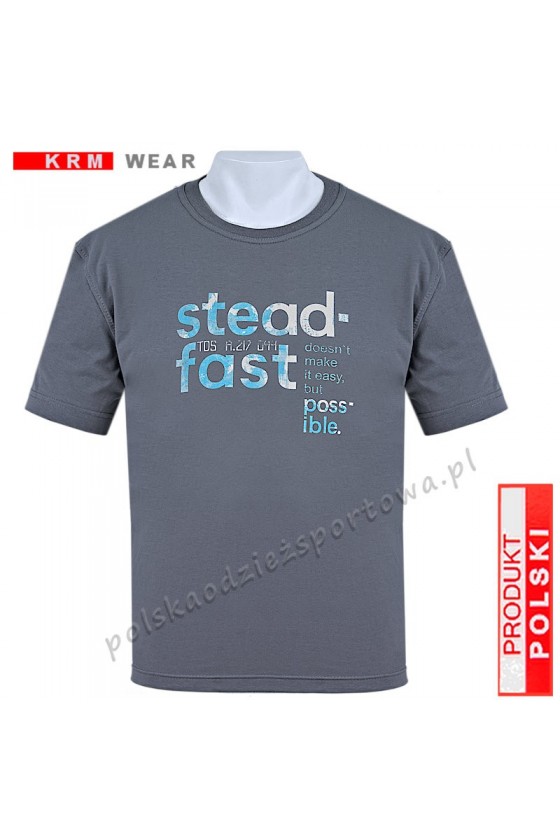 Koszulka Sportowa TS STEADFAST grafit