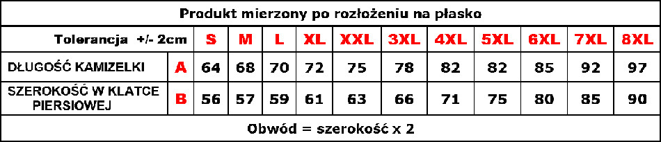 KAMIZELKA_OCIEPLANA_tabela_rozmiarów